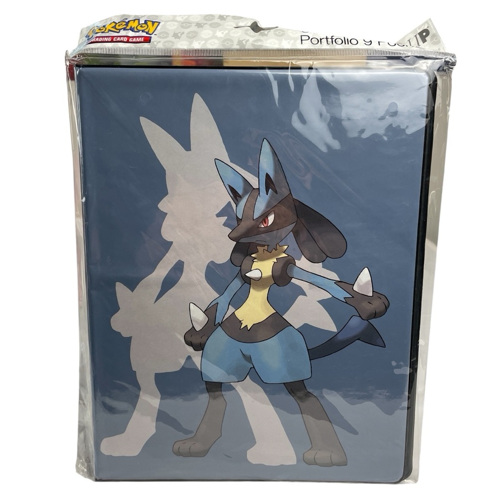 Pokemon Lucario 9-Pocket Card Storage Portfolio NEW